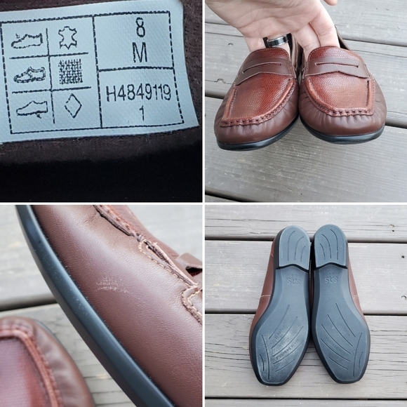SAS Penny J Slip On Siena Preppy Acadamia Twee Grannycore Granny Punk Loafer - Picture 8 of 9